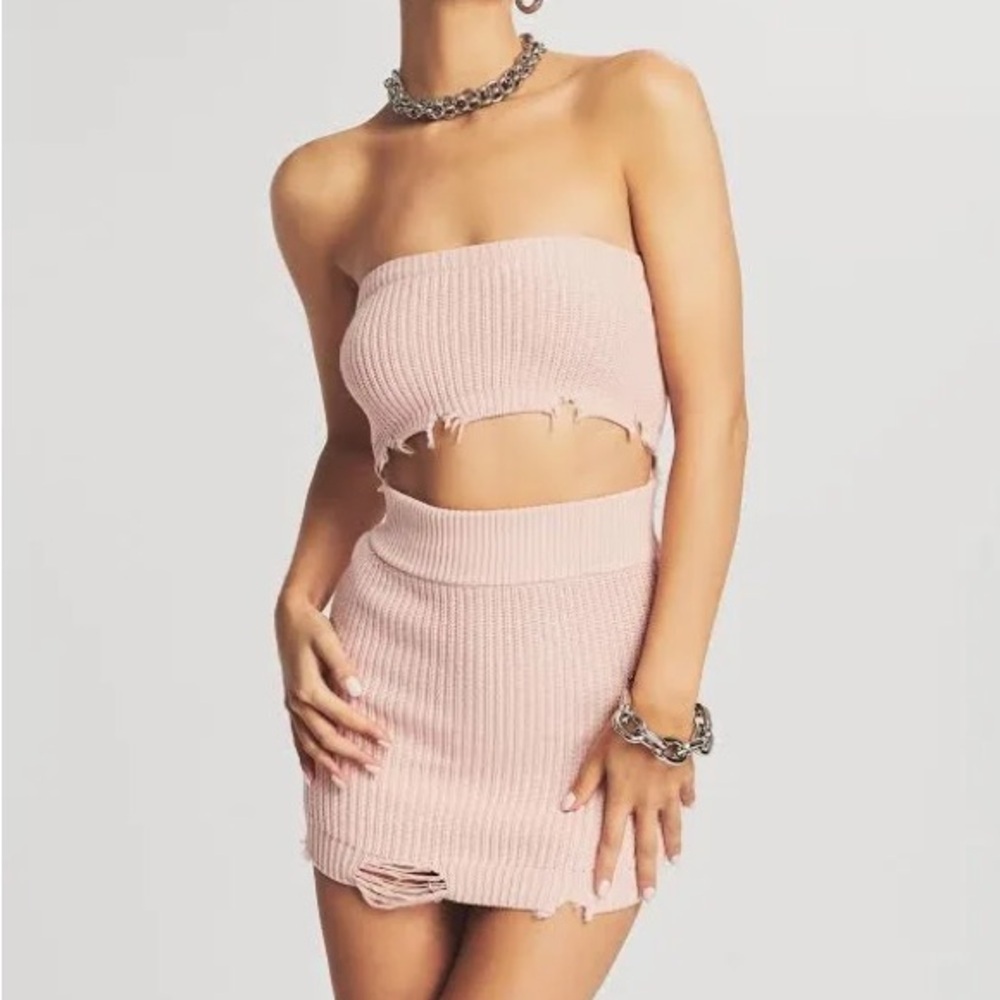 SER.O.YA LOLA DRESS CINTZ ROSE M - Picture 8 of 12